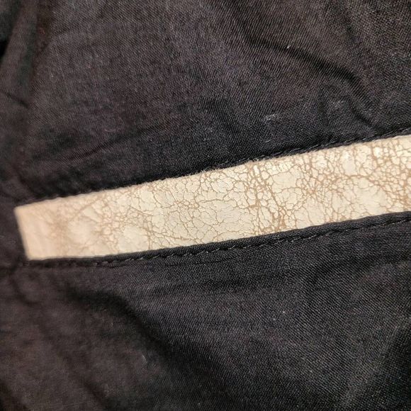 Vintage Scully Leather Beige Distressed Zipper Jacket - Picture 5 of 10